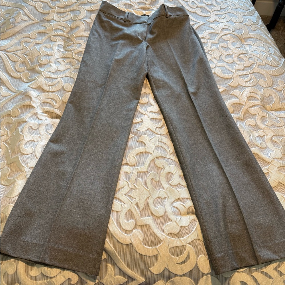 LOFT Classic Gray Julie Trousers